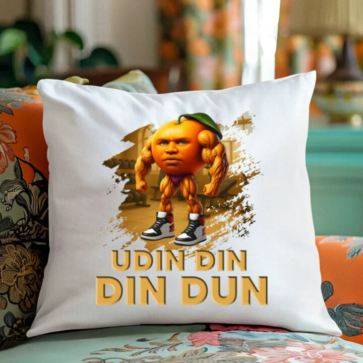 Udin din din dun - Italian brainrot - polštář s potiskem