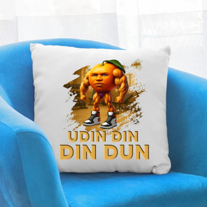 Udin din din dun - Italian brainrot - polštář s potiskem