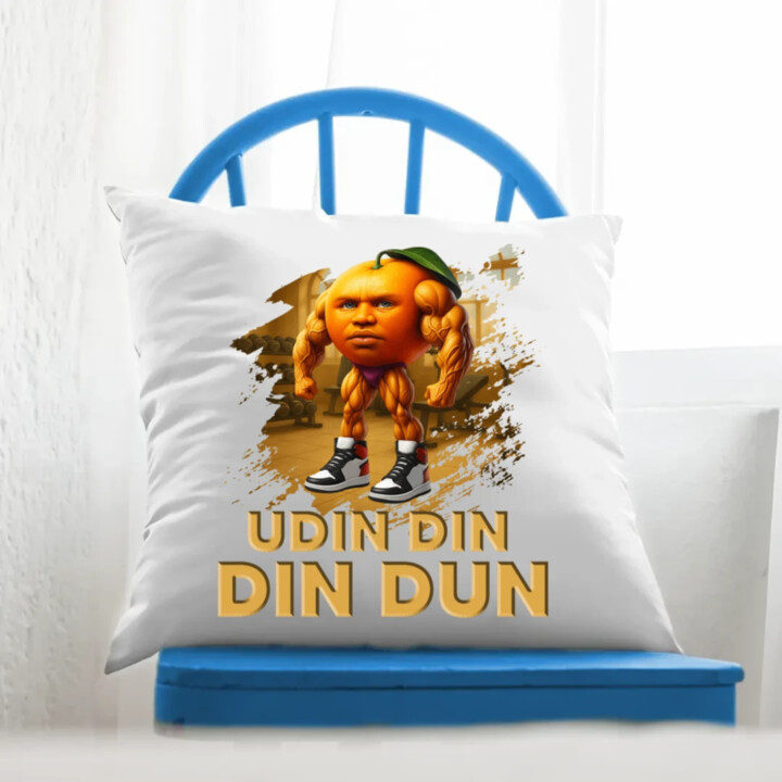 Udin din din dun - Italian brainrot - polštář s potiskem