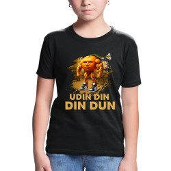 Udin din din dun - pomarańcza - siłownia- Italian brainrot - dětské tričko s potiskem