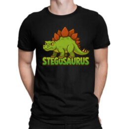 Stegosaurus - dinosauři - pánské tričko s potiskem