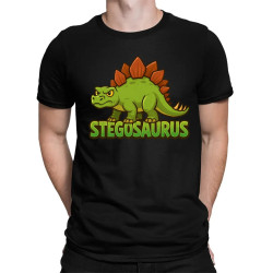 Stegosaurus - dinosauři - pánské tričko s potiskem
