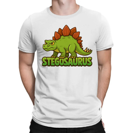 Stegosaurus - dinosauři - pánské tričko s potiskem