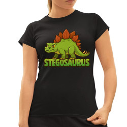 Stegosaurus - dinosauři  - dámské tričko s potiskem