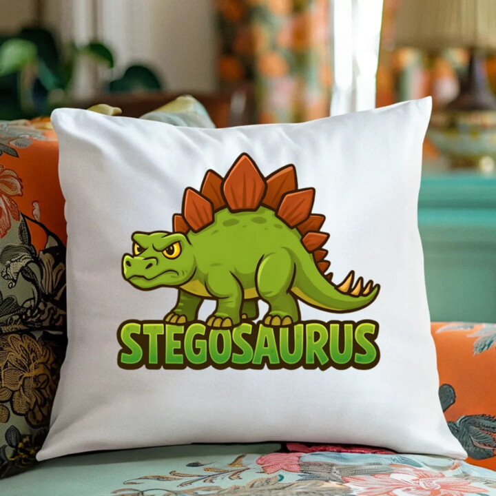 Stegosaurus - dinosauři - polštář s potiskem