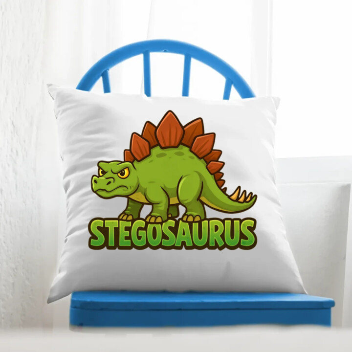 Stegosaurus - dinosauři - polštář s potiskem