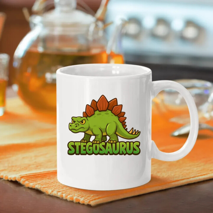 Stegosaurus - dinosauři - hrnek s potiskem