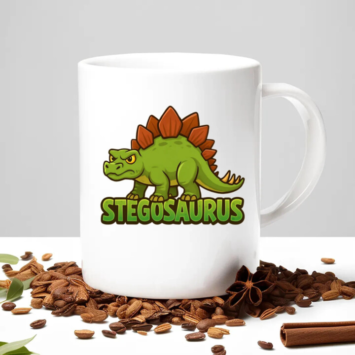 Stegosaurus - dinosauři - hrnek s potiskem