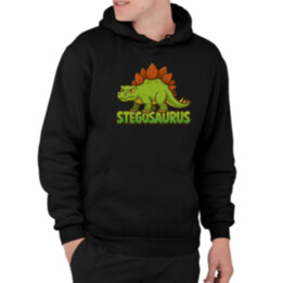 Stegosaurus - dinosauři - pánská mikina s potiskem