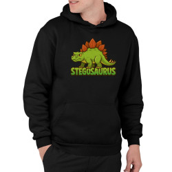 Stegosaurus - dinosauři - pánská mikina s potiskem
