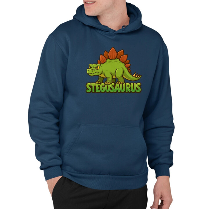 Stegosaurus - dinosauři - pánská mikina s potiskem