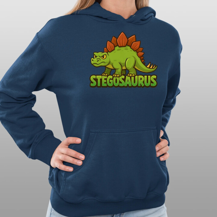 Stegosaurus - dinosauři - dámská mikina s potiskem