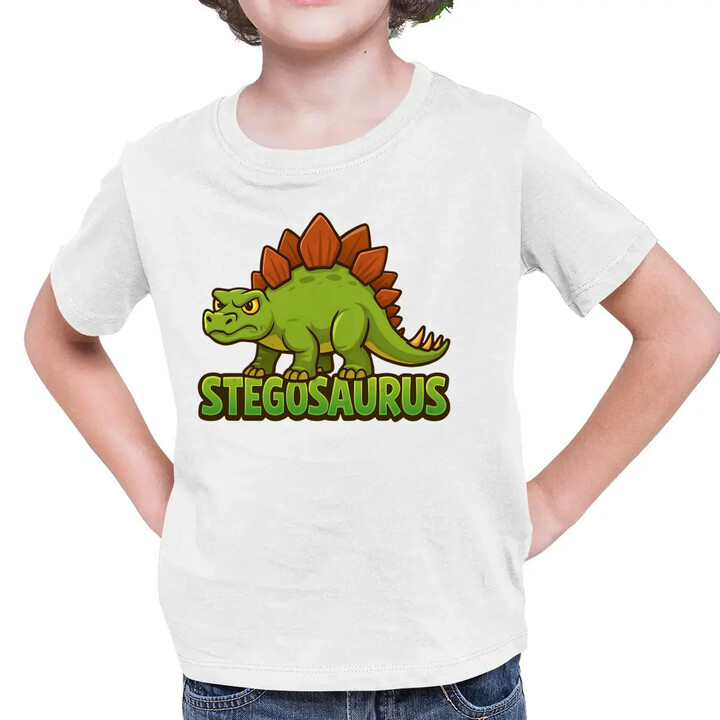 Stegosaurus - dinosauři - dětské tričko s potiskem