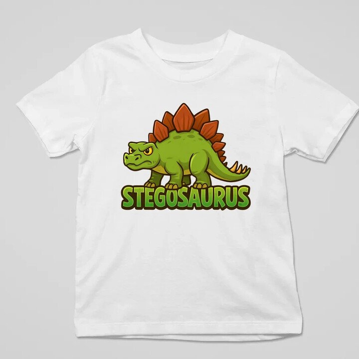 Stegosaurus - dinosauři - dětské tričko s potiskem