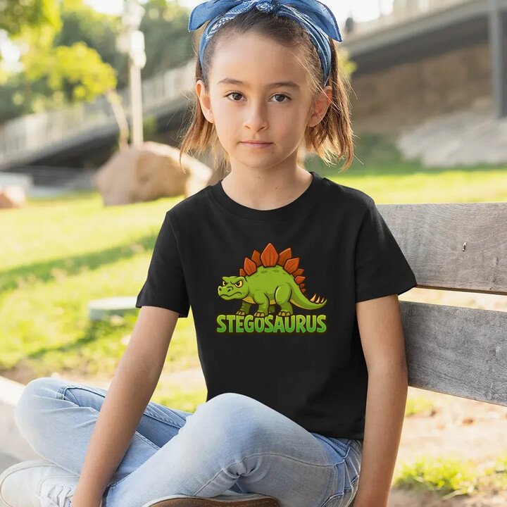 Stegosaurus - dinosauři - dětské tričko s potiskem