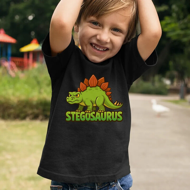 Stegosaurus - dinosauři - dětské tričko s potiskem