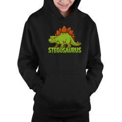 Stegosaurus - dinosauři - dětská mikina s kapucí
