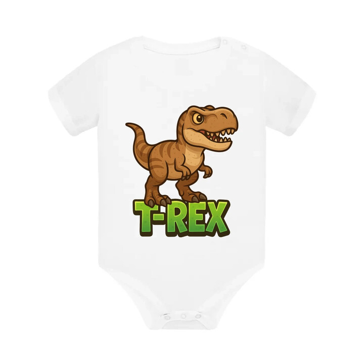T-Rex Dinosauři - dětské body s potiskem