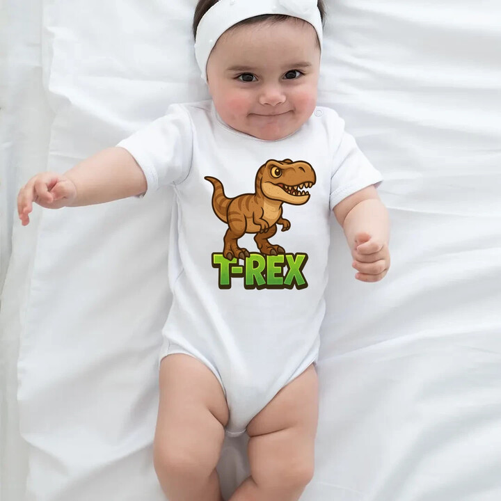 T-Rex Dinosauři - dětské body s potiskem