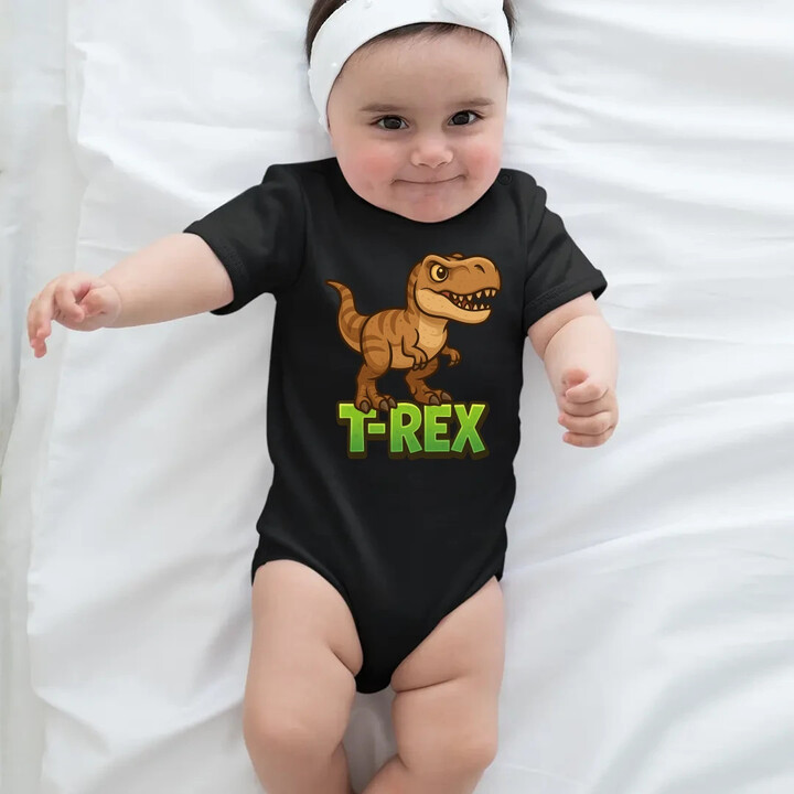 T-Rex Dinosauři - dětské body s potiskem