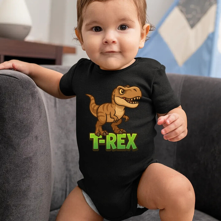 T-Rex Dinosauři - dětské body s potiskem