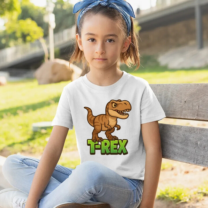 T-Rex Dinosauři - dětské tričko s potiskem