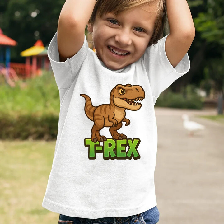 T-Rex Dinosauři - dětské tričko s potiskem