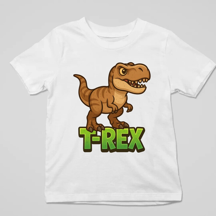 T-Rex Dinosauři - dětské tričko s potiskem
