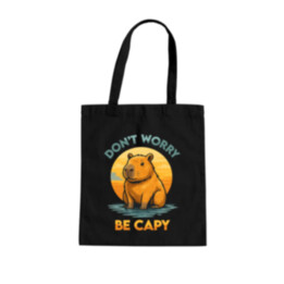 Don't worry, be capy - taška s potiskem