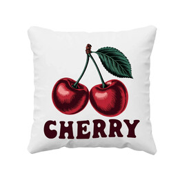 Cherry - třešeň - polštář s potiskem