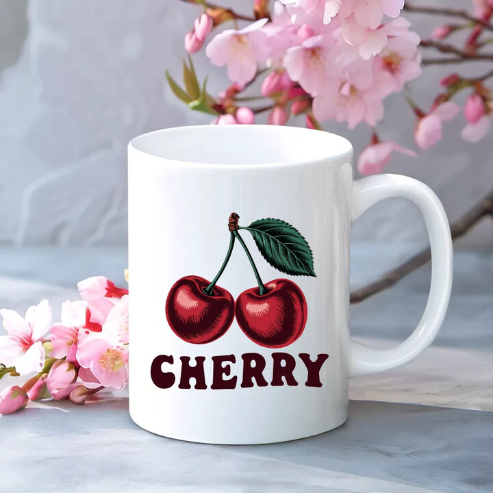 Cherry - třešeň - hrnek s potiskem