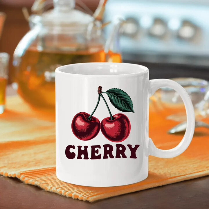 Cherry - třešeň - hrnek s potiskem