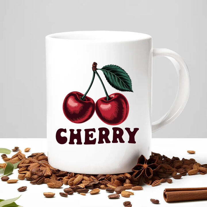 Cherry - třešeň - hrnek s potiskem