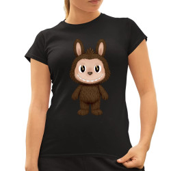 Plyšový Maskot Bubu  - dámské tričko s potiskem pro fanoušky Labubu