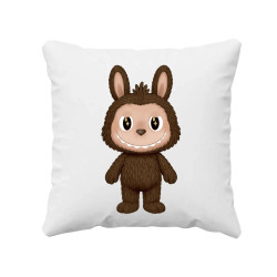 Plyšový Maskot Bubu - polštář s potiskem pro fanoušky Labubu