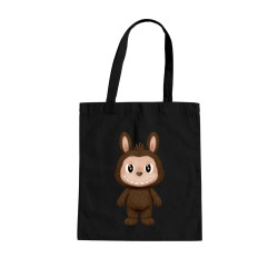 Plyšový Maskot Bubu - taška s potiskem pro fanoušky Labubu