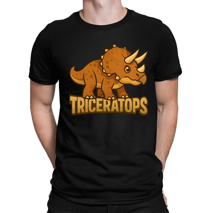 Triceratops Dinosauři - pánské tričko s potiskem