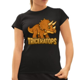 Triceratops Dinosauři  - dámské tričko s potiskem