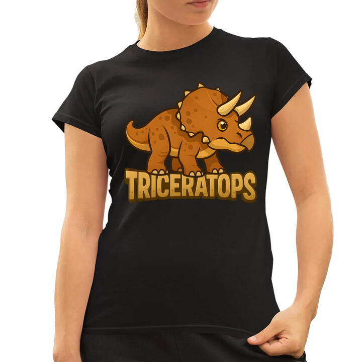 Triceratops Dinosauři  - dámské tričko s potiskem