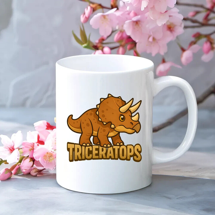 Triceratops Dinosauři - hrnek s potiskem
