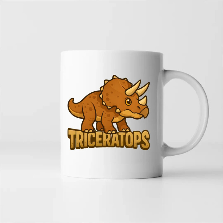 Triceratops Dinosauři - hrnek s potiskem