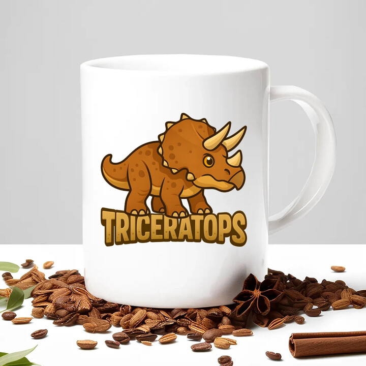 Triceratops Dinosauři - hrnek s potiskem