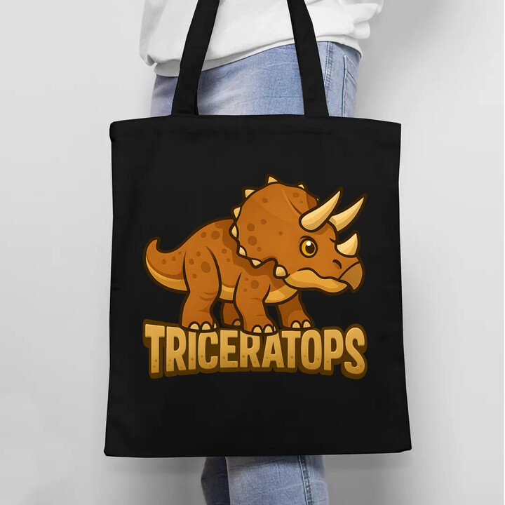 Triceratops Dinosauři - taška s potiskem
