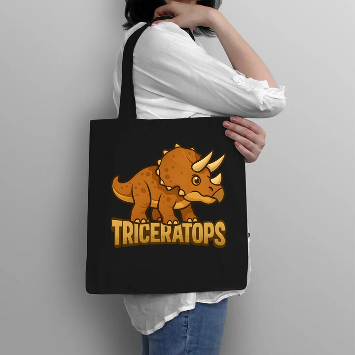 Triceratops Dinosauři - taška s potiskem