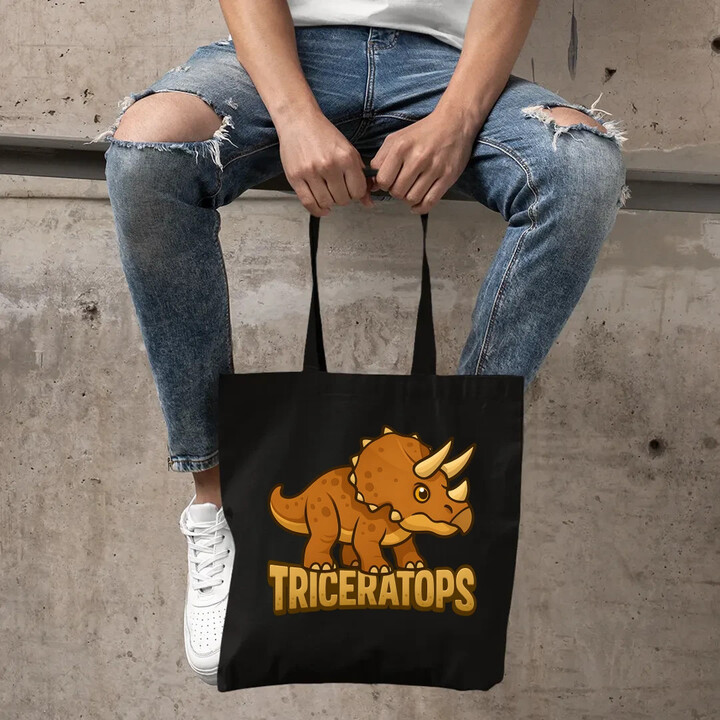 Triceratops Dinosauři - taška s potiskem
