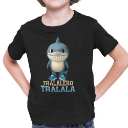 Tralalero Tralala Baby Bubu - Italian Brainrot - žralok v botách - dětské tričko s potiskem