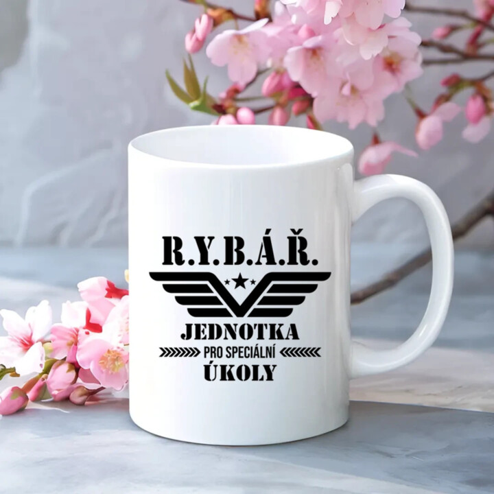 Rybář – jednotka pro speciální úkoly - hrnek s potiskem