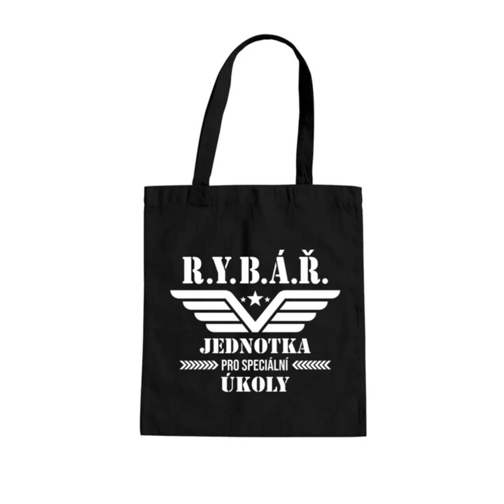 Rybář – jednotka pro speciální úkoly - taška s potiskem