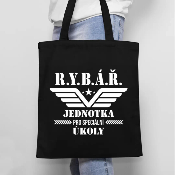 Rybář – jednotka pro speciální úkoly - taška s potiskem