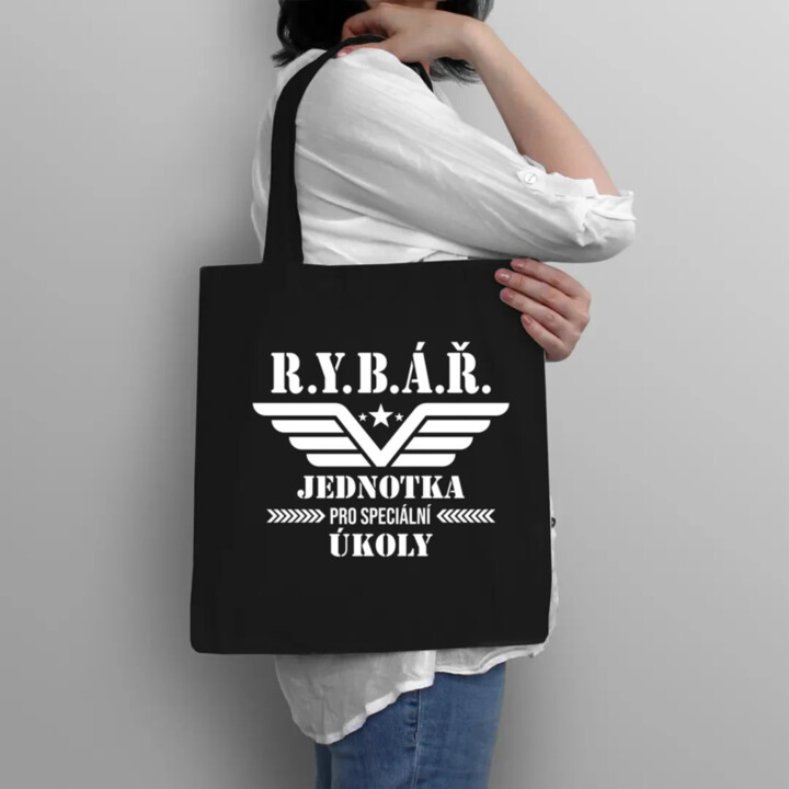 Rybář – jednotka pro speciální úkoly - taška s potiskem